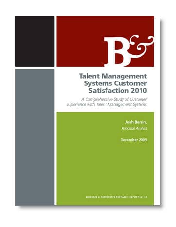Talent Management Systems Satisfaction 2010