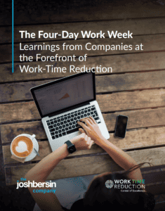 Four-Day Work Week report cover