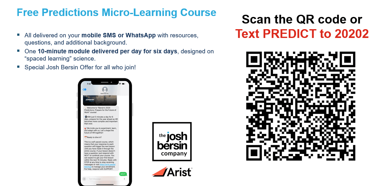 2024 Bersin HR Predictions Micro-Learning Course
