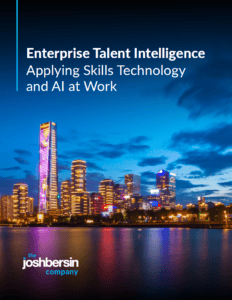 Enterprise Talent Intelligence Report by The Josh Bersin Company