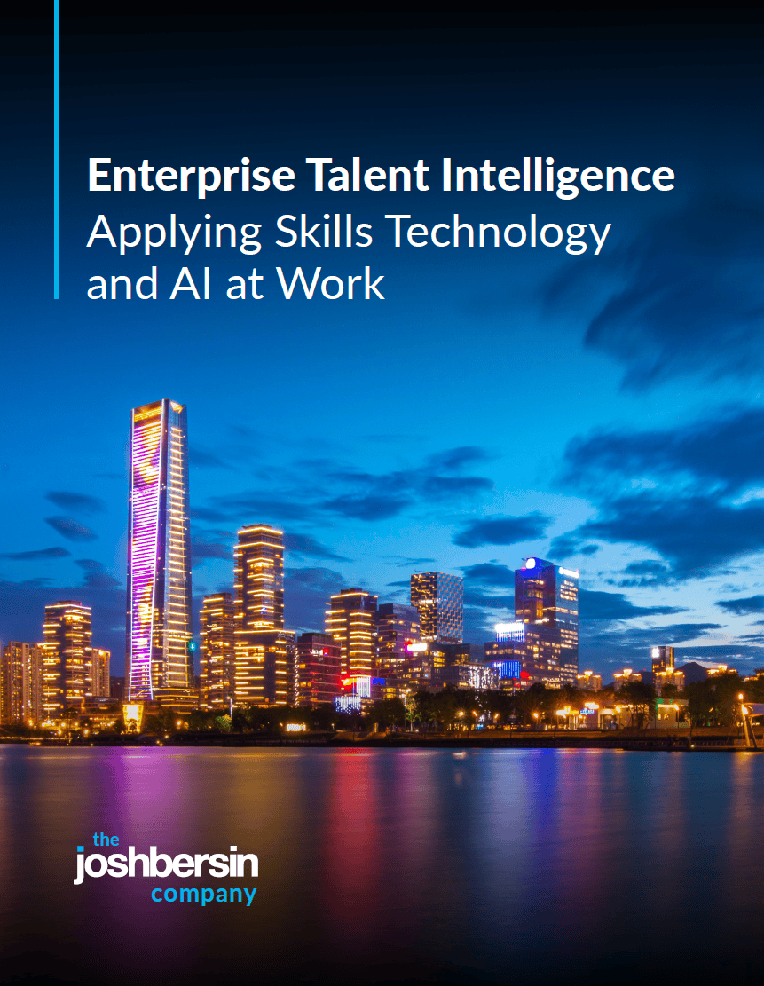 Enterprise Talent Intelligence – JOSH BERSIN