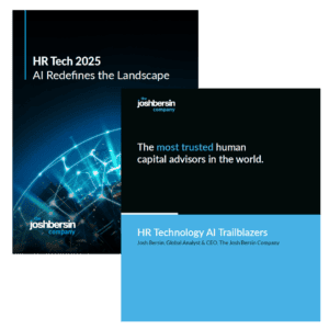 HR Technology AI Trailblazers and HR Tech 2025 AI Redefines the Landscape Josh Bersin Company research