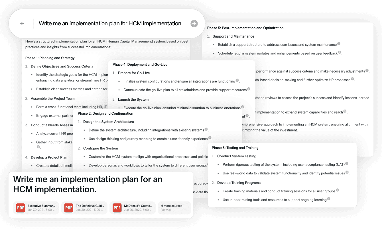 Galileo for implementation and change management