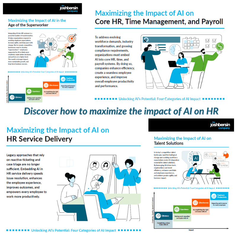 Maximizing the Impact of AI on HR research series overview