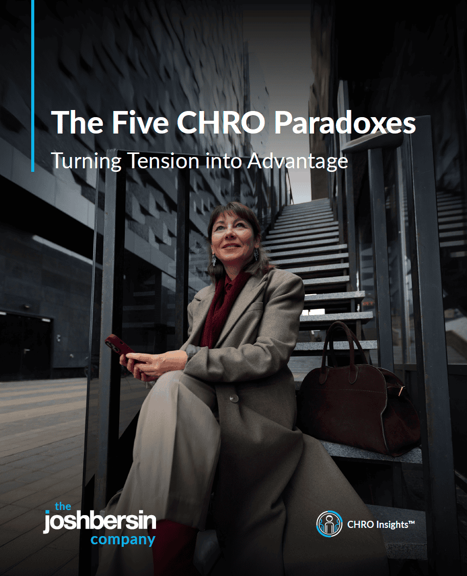 CHRO Paradoxes report by The Josh Bersin Company