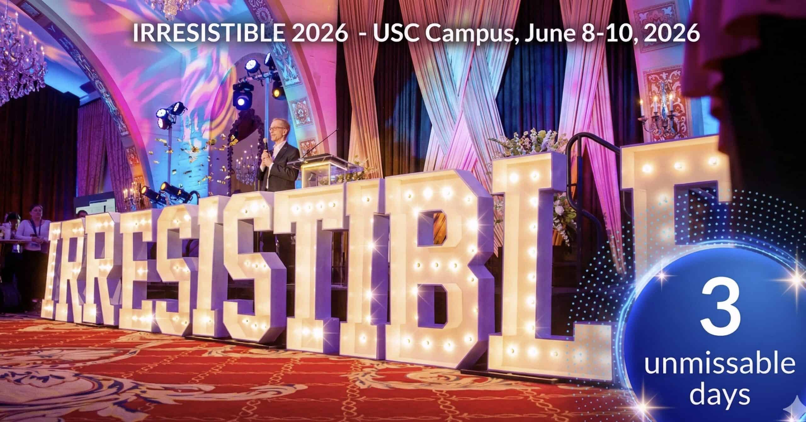 Why You Should Not Miss Irresistible 2026, June 8-10, in Los Angeles