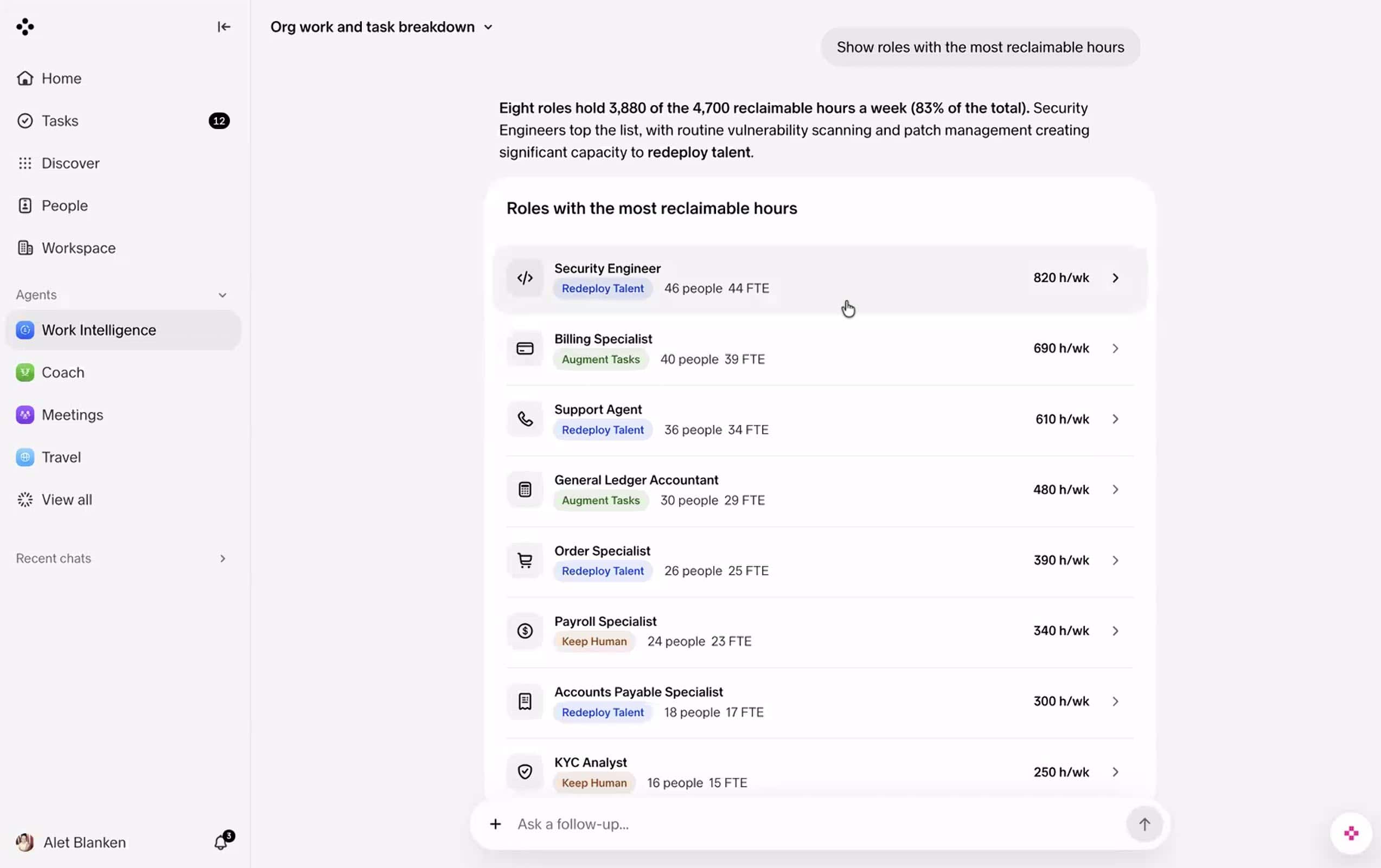 Workday Decision Intelligence